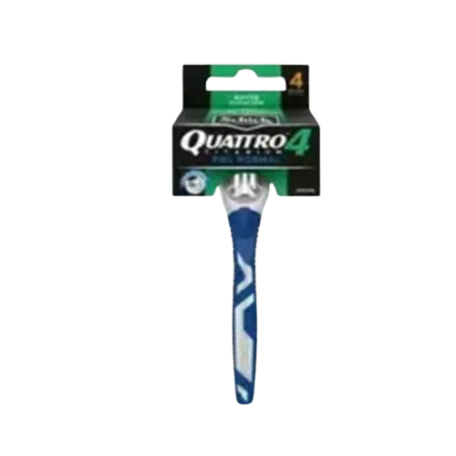 SCH-P15-QUATTRO4-TITANIUM-EMPAQUE-blanco-removebg-preview Prestobarba Schick Quattro4 Titanium Piel Normal - Presentación con empaque - Imagen 1