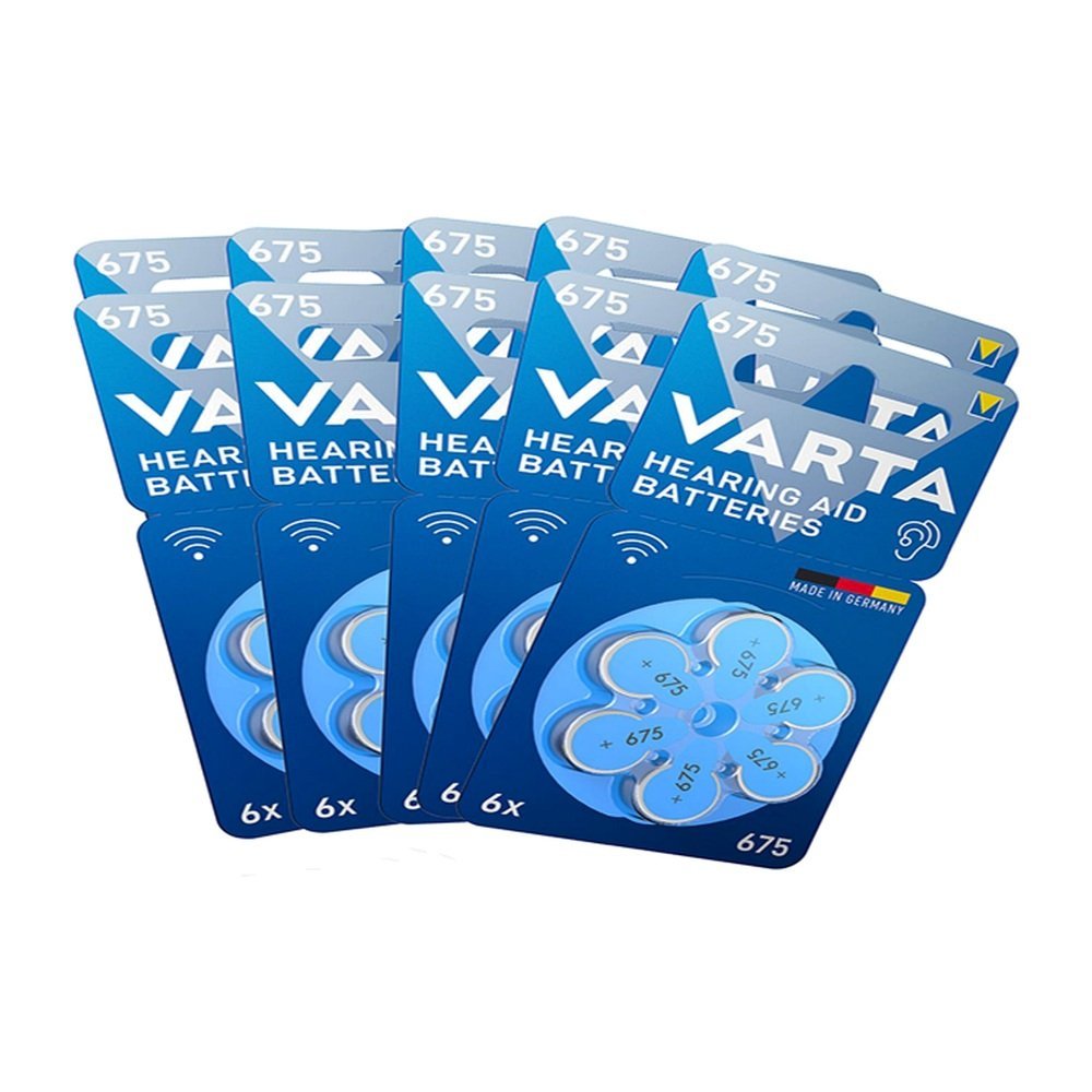 VARTA-P30-TIPO675-MULTIPACK-blanco.jpg Pilas Varta para audífonos Tipo 675 - Presentación múltiple - Imagen 1