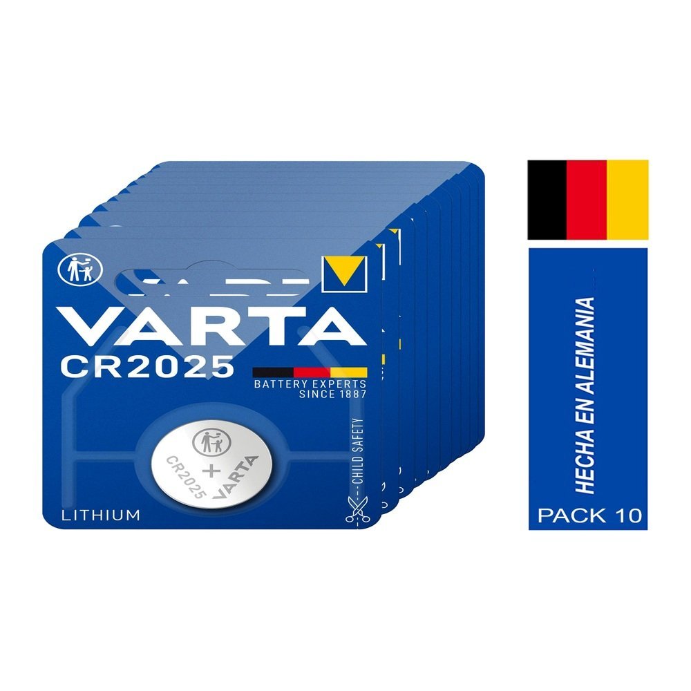 VARTA-P37-CR2025-X10-blanco.jpg Pilas de litio Varta CR2025 - Pack 10 - Imagen 1